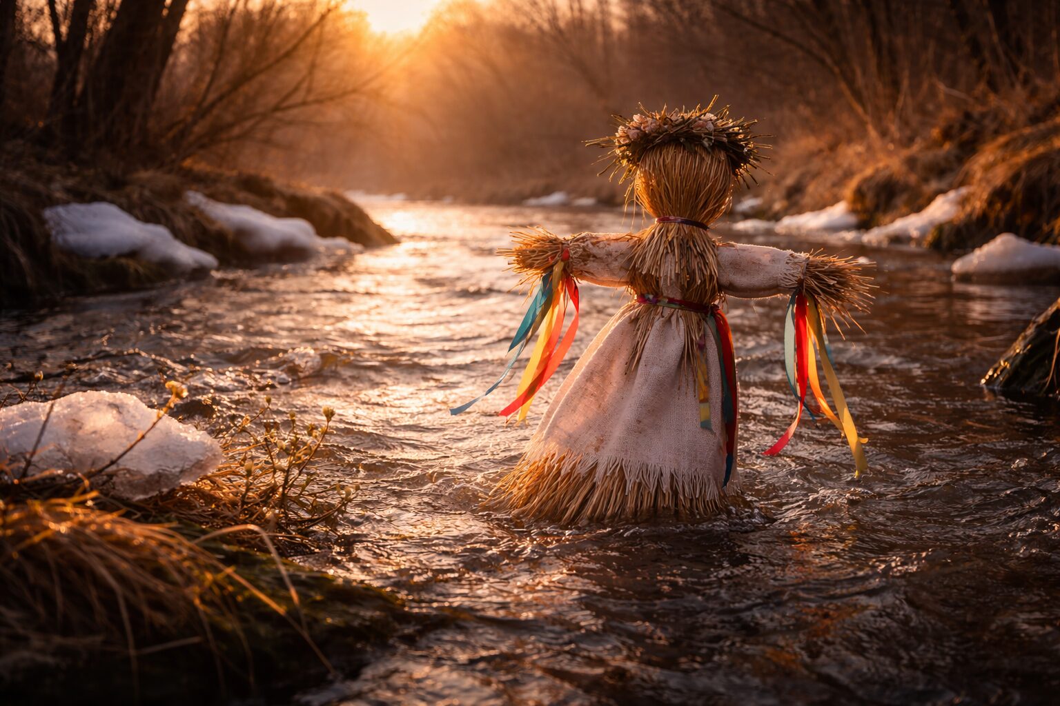 Topienie Marzanny. Woda, która zabiera zimę