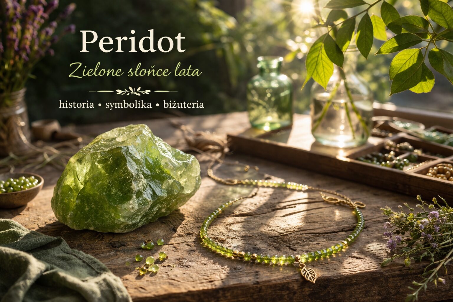 peridot, zielony kamień lata